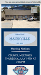 Mobile Screenshot of mainevilleoh.com